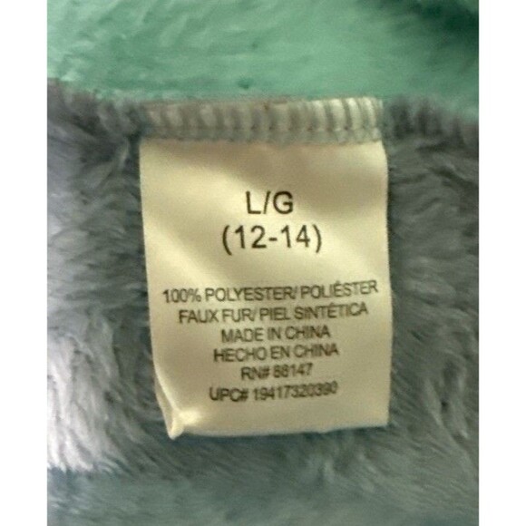 Disney Stitch Hoodie Adult Large Velour Pullover Soft Pocket LILO Stitch Cosplay - Picture 4 of 4